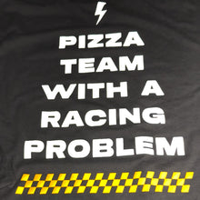 Pizza Team With a Racing Problem Crew Neck Sweatshirt