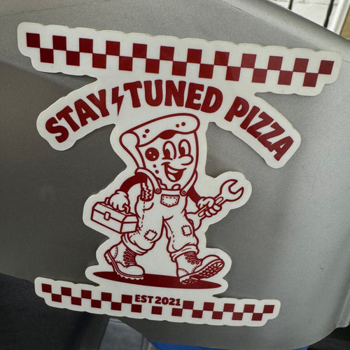Stay Tuned PIZZA GUY Sticker