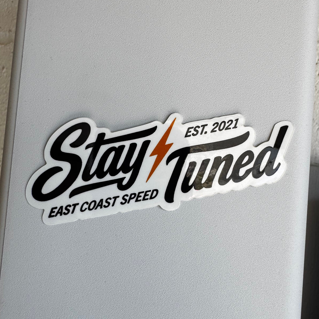 Stay Tuned Classic Sticker