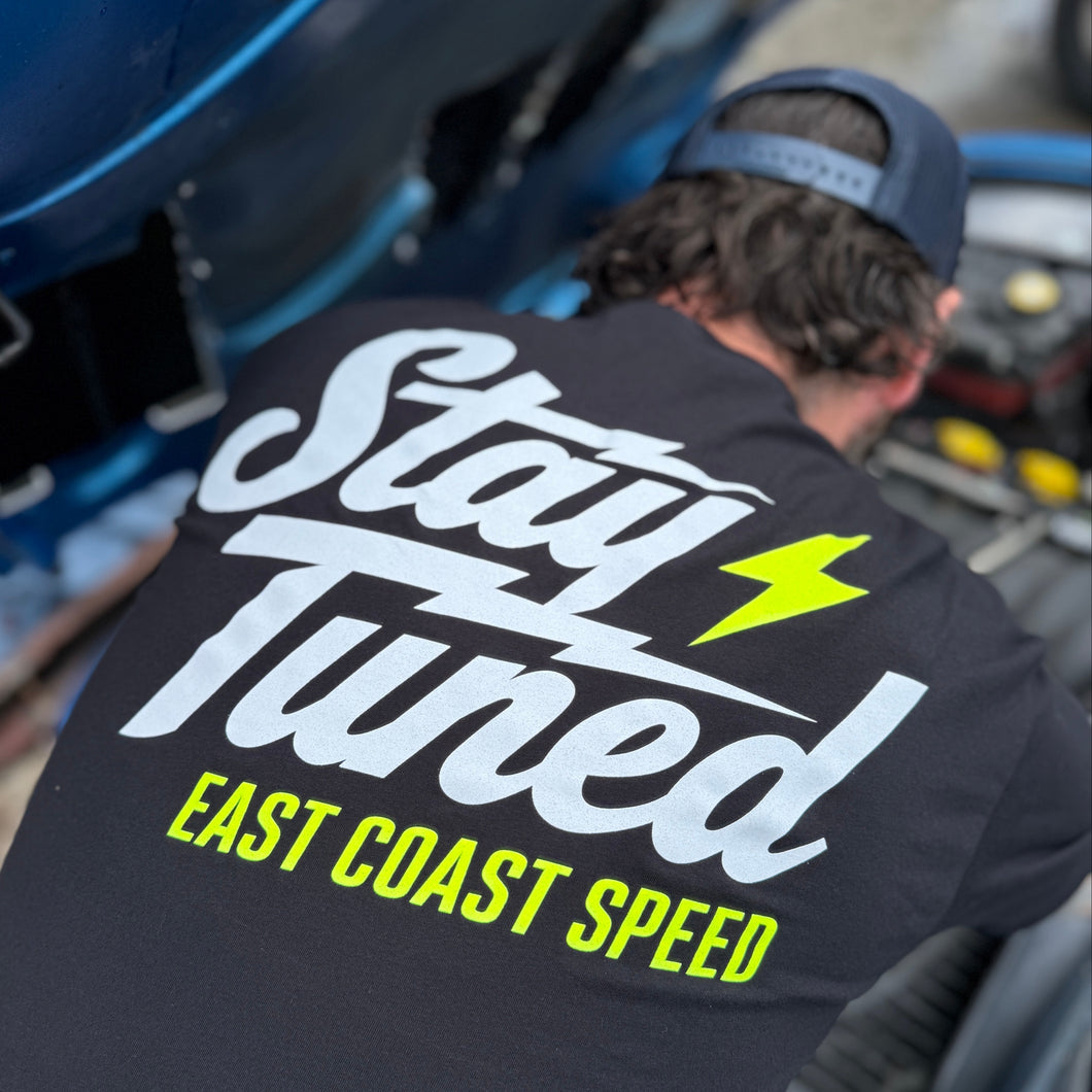 Stay Tuned EAST COAST SPEED Tee