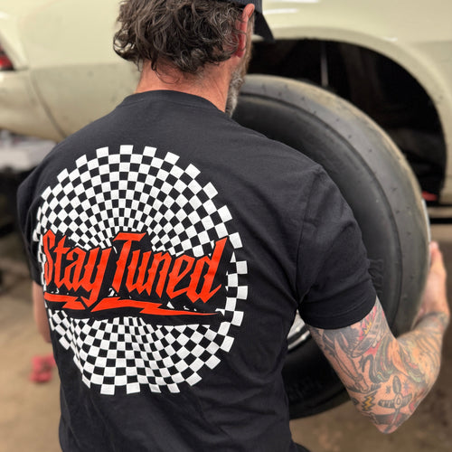 Stay Tuned Hypnotist Tee